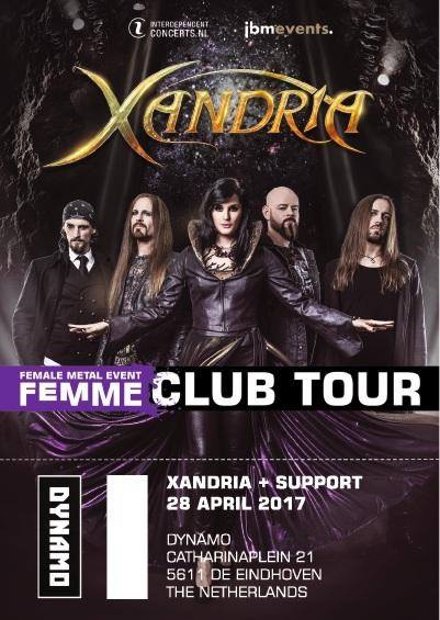 Club tour xandria support