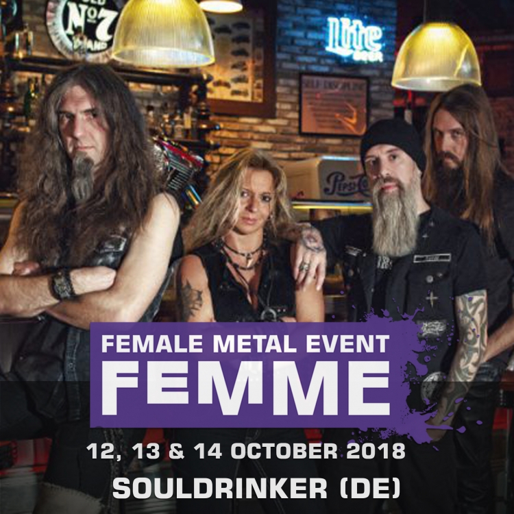 Souldrinker de @ Female Metal Event