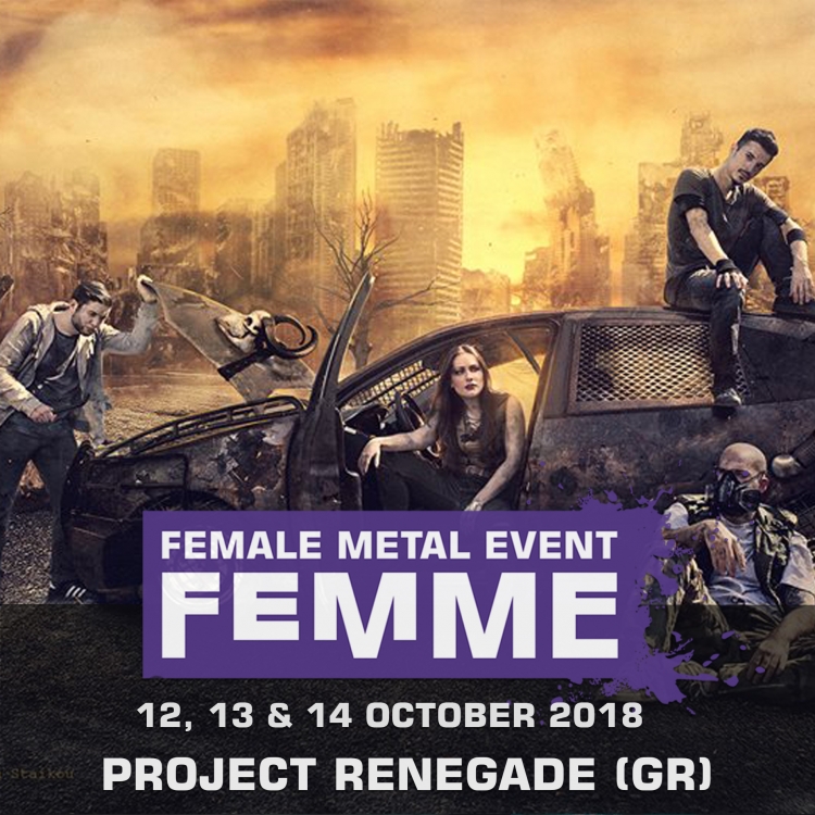 Project renegade gr @ Female Metal Event