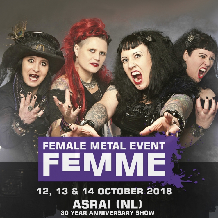 Asrai nl @ Female Metal Event