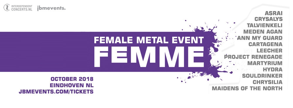 Asrai nl celebrates 30th anniversary on femme 2018