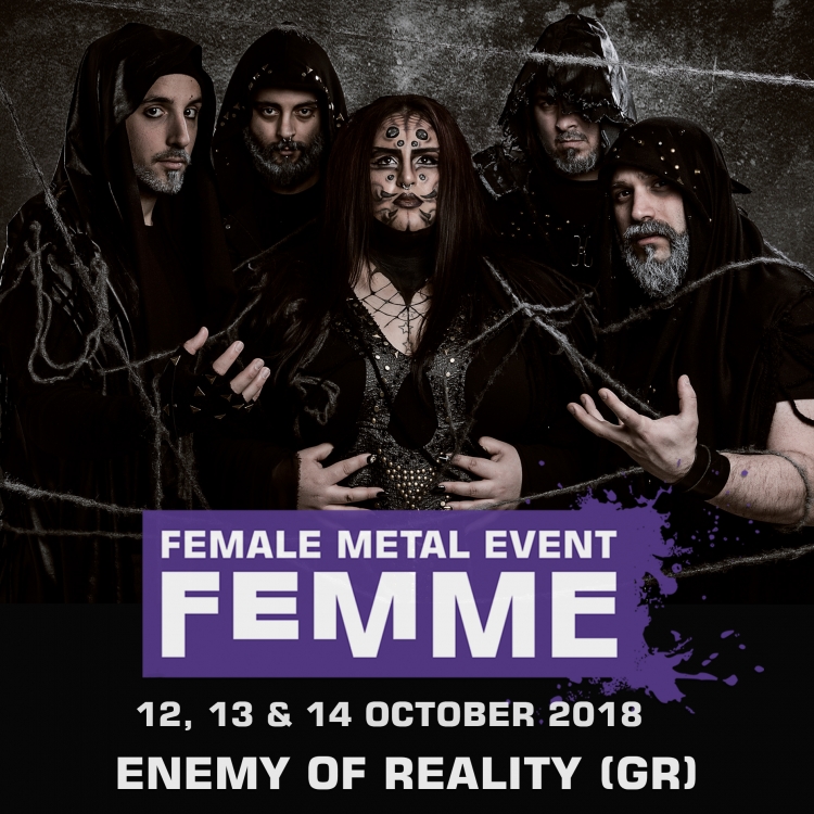 Enemy of reality gr @ Female Metal Event