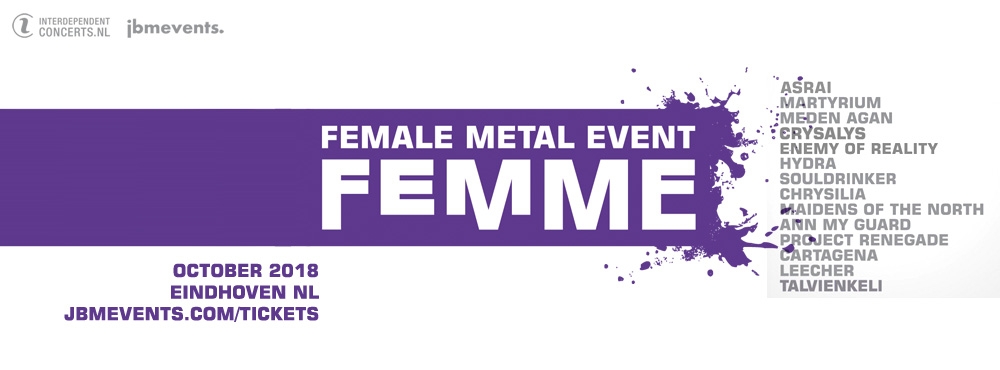 Enemy of reality gr added to the femme 2018 line up