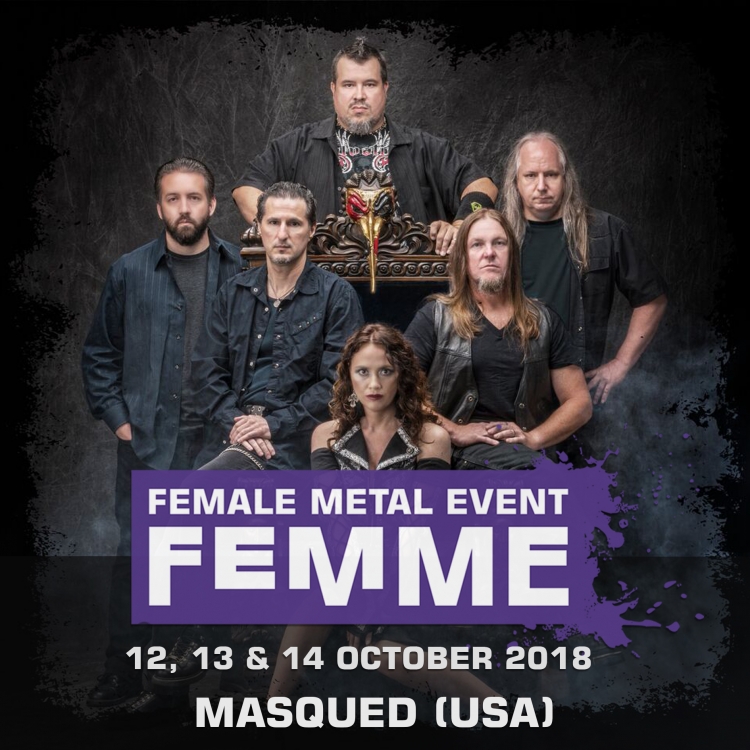 Masqued usa @ Female Metal Event