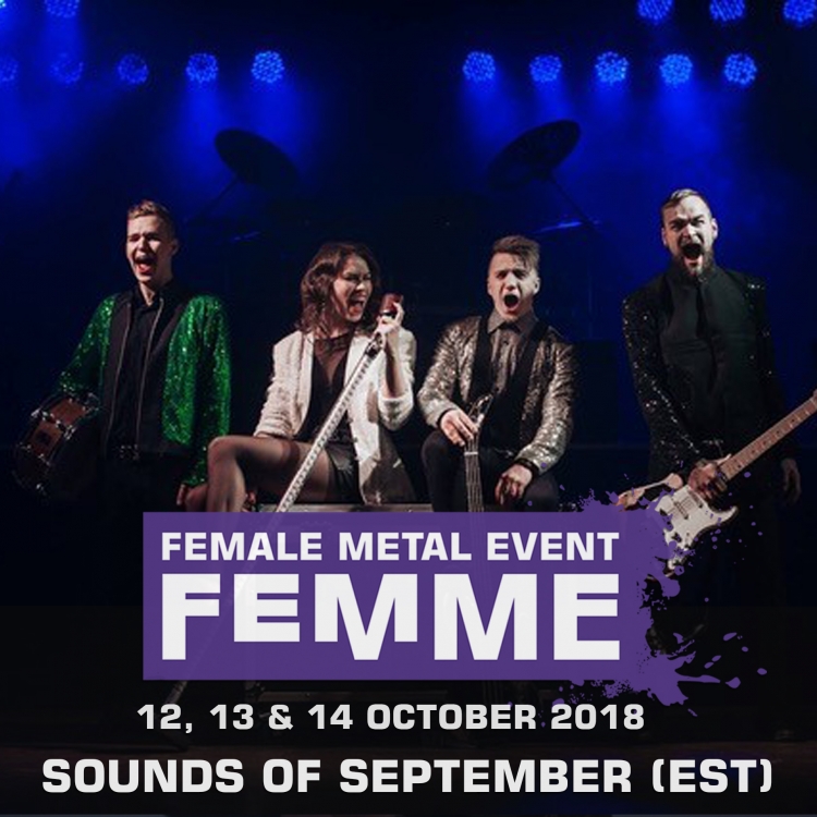 Sounds of september est @ Female Metal Event