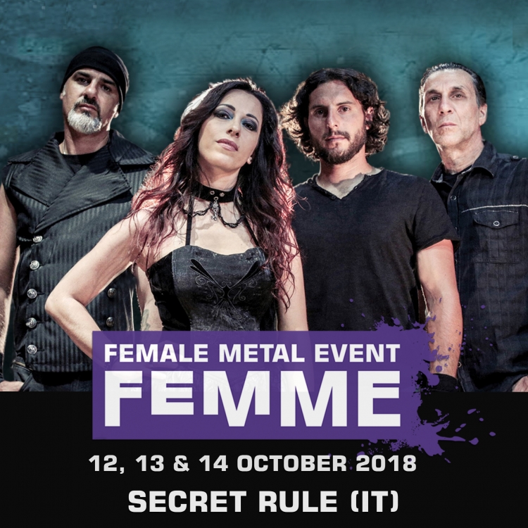 Secret rule it @ Female Metal Event