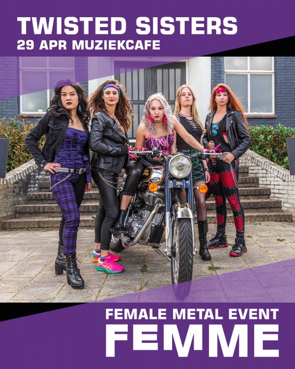 Twisted sisters @ Female Metal Event